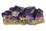 Deep Purple Amethyst Crystal Cluster With Huge Crystals #148704-3